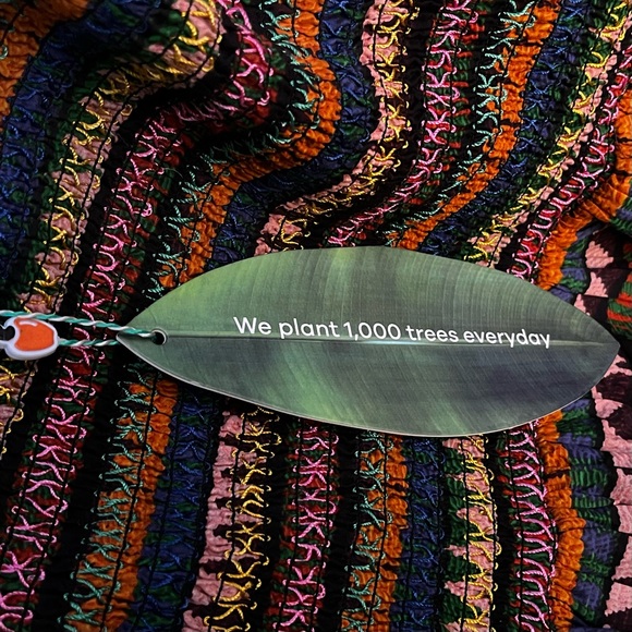 NWT Farm Rio Graphic Toucans Stripe Mini Skirt in Multi - Size XL - Picture 6 of 11